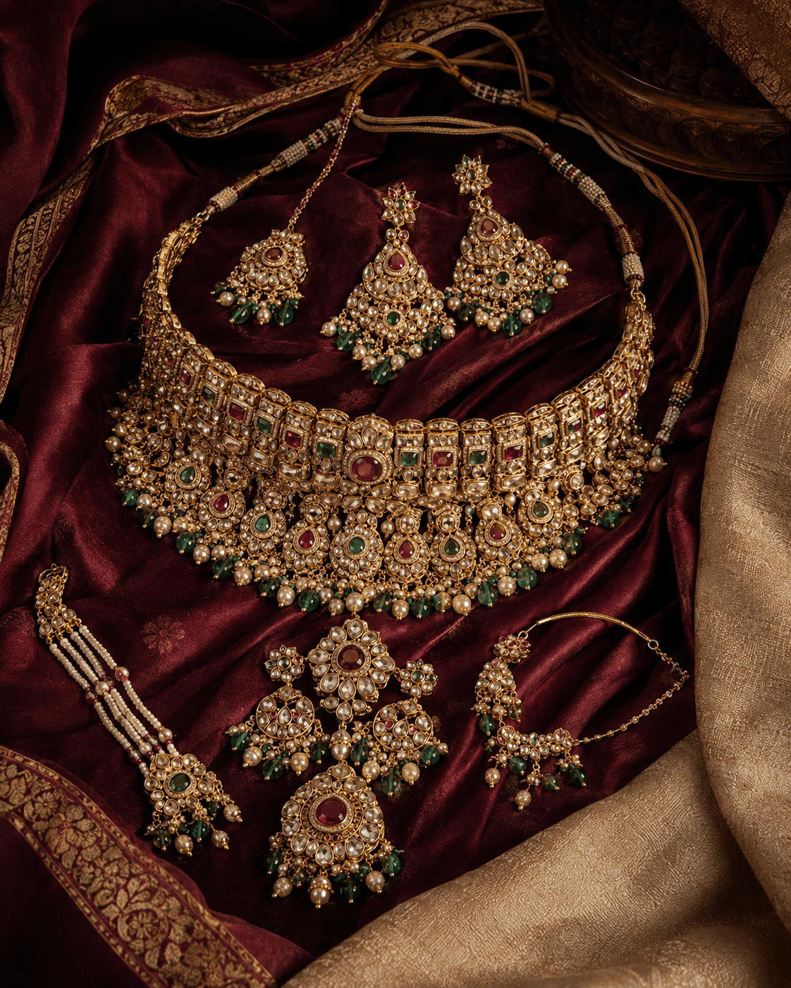Jadau Bridal Set